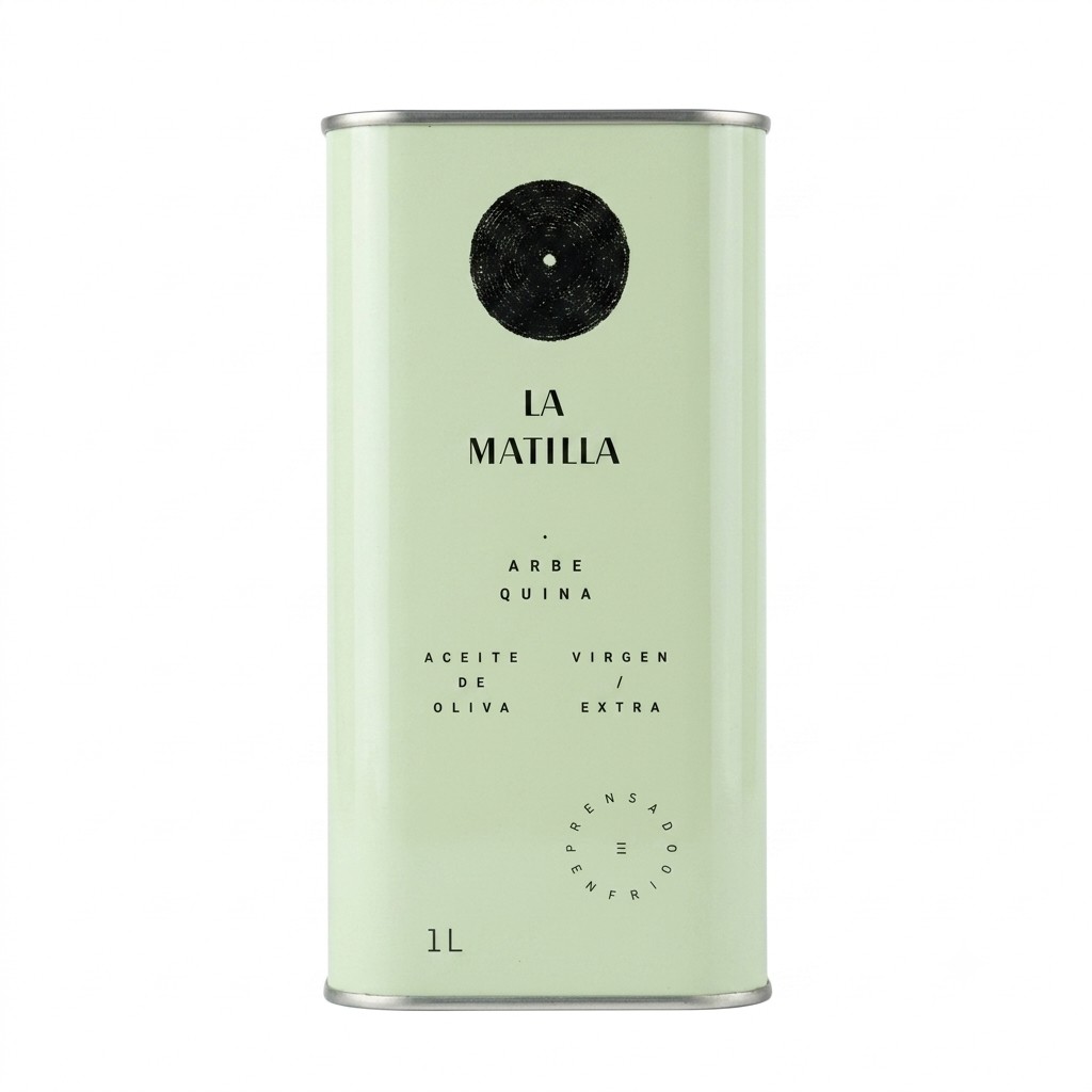 AOVE Arbequina Premium "La Matilla" Lata 1 L