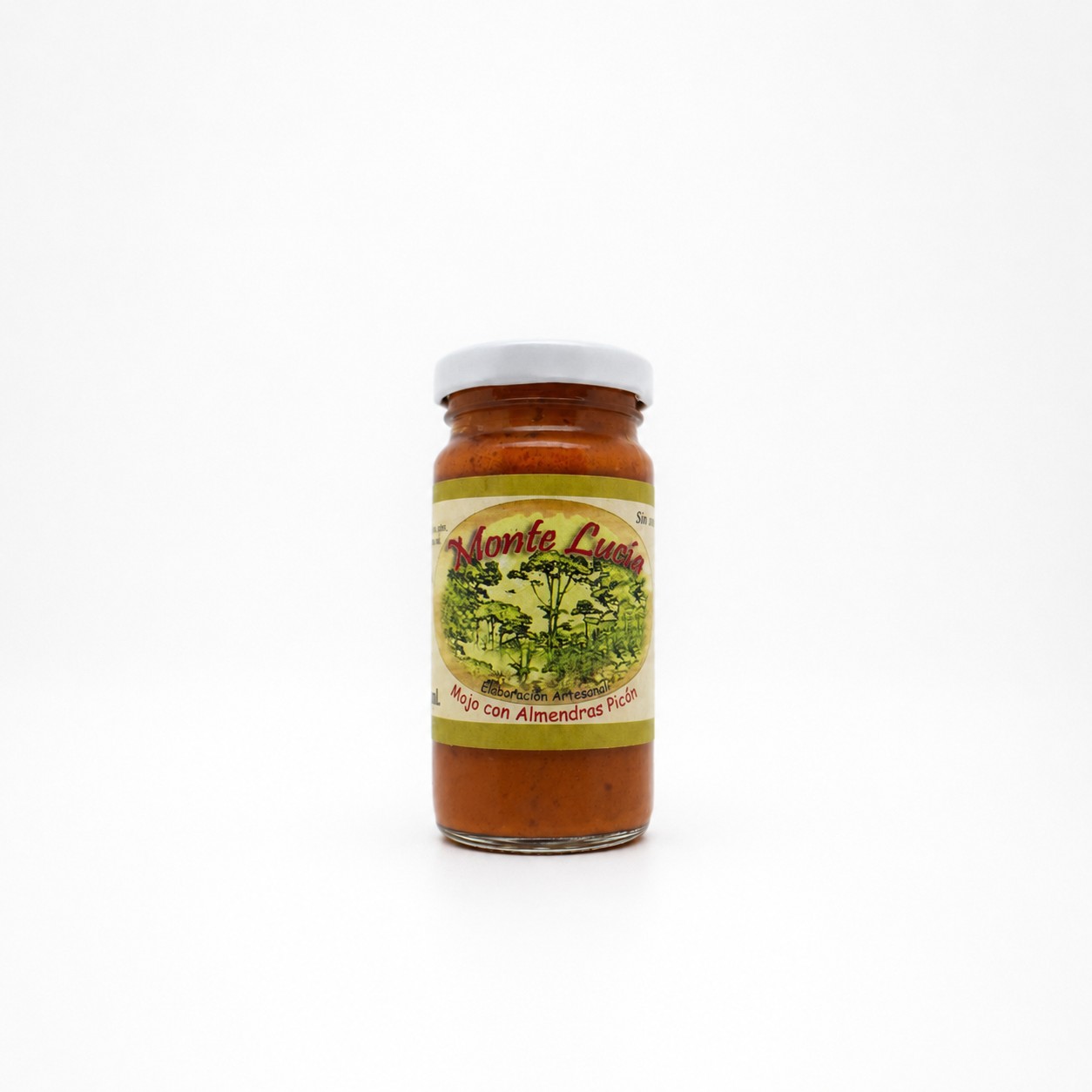 Mojo Rojo con Almendras Picon "Monte Lucia" 100 ml